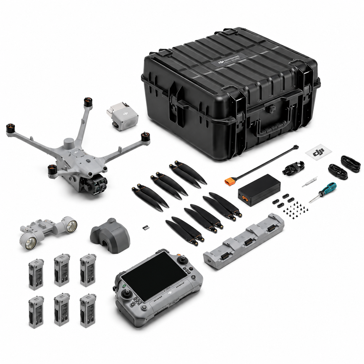 DJI Matrice 4TD First Responder Kit — Thermal Drone for Law Enforcement, Fire & SAR