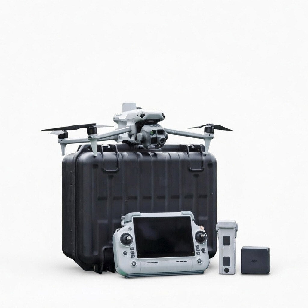 DJI Drone, Battery, Case, & Remote